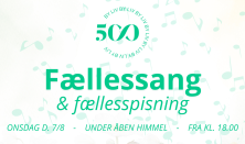 Fællessang & fællesspisning - 500 års købsstadsjubilæum