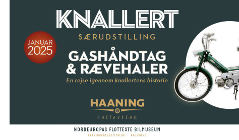 2 entrebilletter til særudstillingen "Gashåndtag og rævehaler" 
