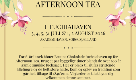 Afternoon Tea I Fuchsiahaven 2026
