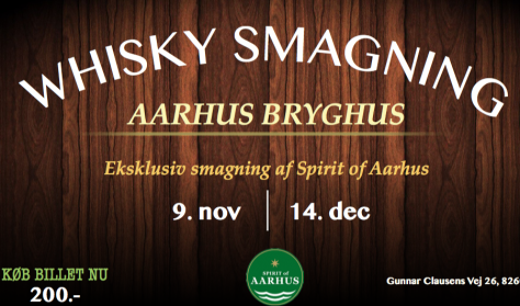 Whisky Smagning på Aarhus Bryghus