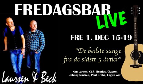 Fredagsbar LIVE // Gratis adgang