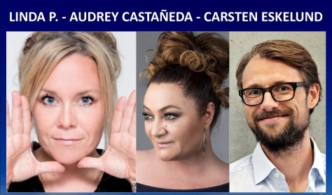 Komikerværkstedet - Linda P, Carsten Eskelund & Audrey Castañeda