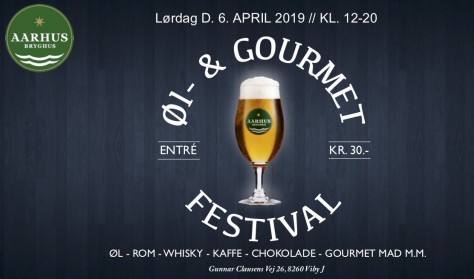 Øl- & Gourmet festival 2019 (Forsalg UDSOLGT - køb billet i døren på dagen)
