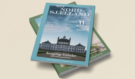 Feriemagasin, 4 mini guides incl. Nordsjællandskort | North Zealand holiday magazine and 4 mini guides