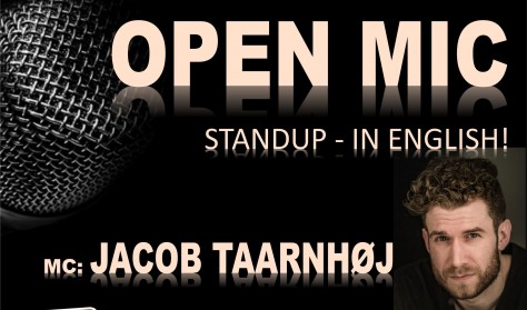 English Open mic - Host: Jacob Taarnhøj