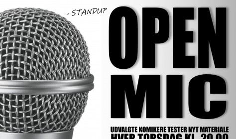 STAND-UP OPEN MIC 2020 (pris: 2 for 1)