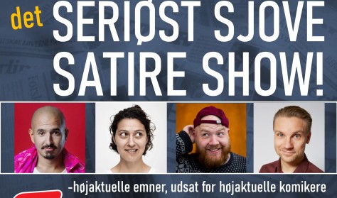 Det seriøst sjove satire show (med optagelse)