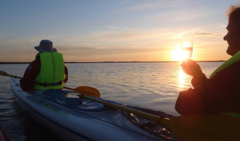 Solnedgangstur på Roskilde Fjord