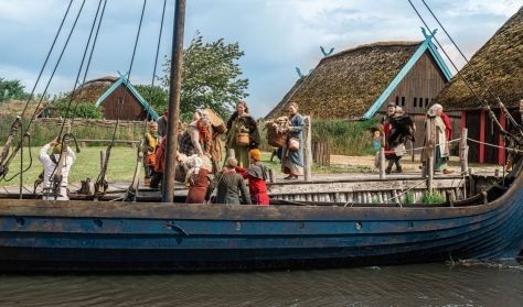 Entré Bork Vikingehavn / Eintritt Bork Wikingerhafen (SOMMER)