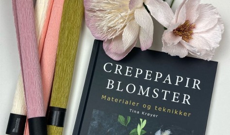 Kulturcafé: Blomster i crèpepapir