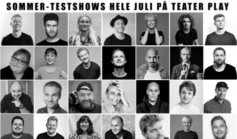SOMMER-TESTSHOWS - Morten Wichmann, André Jakobsen, Phillip Devantier og Tine Marie