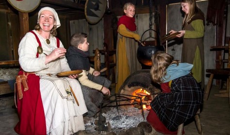 Vinterhygge på Bork Vikingehavn / Winter "Hygge" in die Wikingerhalle