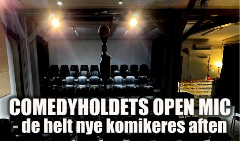 Comedyhold begynder OPEN MIC