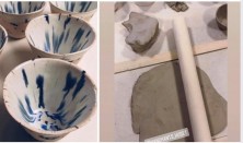 5 x keramik - Mandage