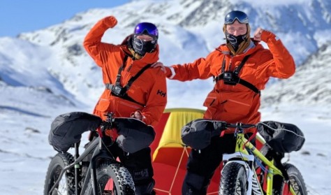 Cykeldrengene kommer til Planetariet i Jels